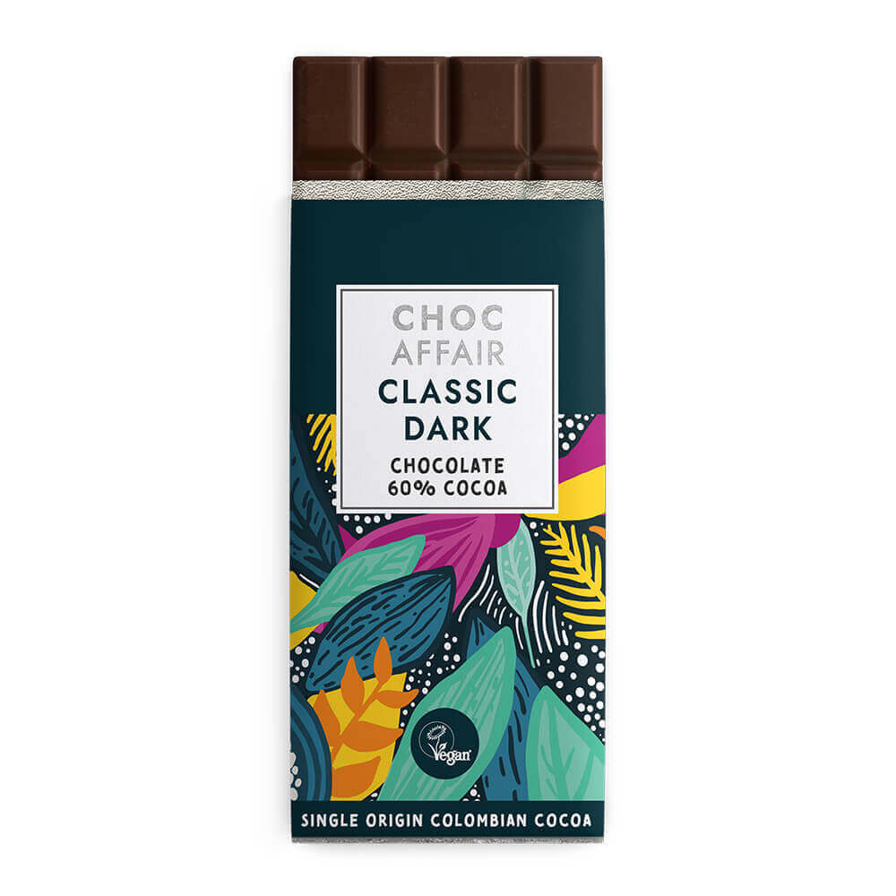 Choc Affair Classic Dark Chocolate Bar